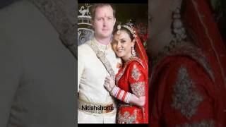 Preity Zinta With Husband Gene Goodenough | Beautiful Couple | ❤️❤️ #bollywood #song #couple #news