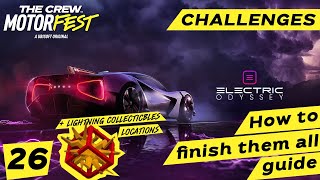 The Crew: Motorfest | Electric Odyssey | CHALLENGES | How to complete all of the challenges easily