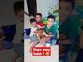 wow..serunya bermain dirumah part 2 shorts hiburan video funny