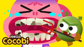 Germ Monster vs Tooth Hero🦷 Good Habits Song | Cocobi Kids Songs \u0026 Nursery Rhymes | Hello Cocobi