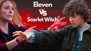 Stranger Things Eleven Takes Revenge On Scarlet Witch