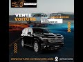 vente de voiture en côte d ivoire