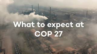 What to expect at COP 27