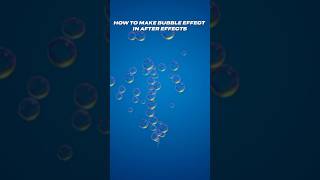 How to make Bubble Effect in After Effects #edit #aftereffectstutorial #aftereffectsedit
