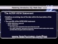 SQL Training - Structured Query Language Tutorial - The ALTER VIEW Statement Lesson