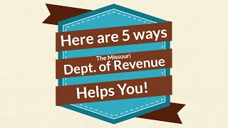 5 Ways the Department of Revenue Helps You