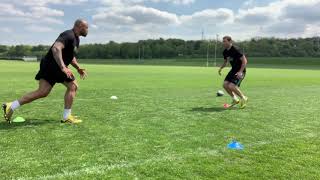 Rugby drill/training Diamond Tackling