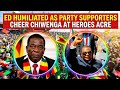 Drama at Heroes Acre: Zanu PF Crowd Snubs ED, Backs Chiwenga