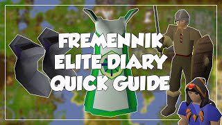 Fremennik Elite Diary Quick Guide - Old School Runescape/OSRS