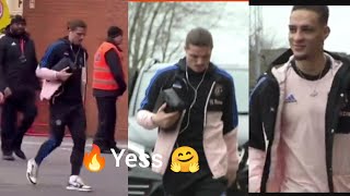 Sabitzer ARRIVES at Old Trafford for debut 🔥 , Manchester United Vs Crystal Palace lineup,Antony...
