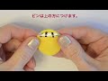 【100均diy】フェルトとくるみボタンで作る向日葵（ブローチ）