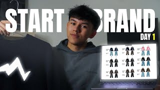 Starting a Clothing Brand as 18 year olds in 2025!!!! [DAY 1]