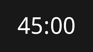 45 Minute Countup [No Copyright Timer]