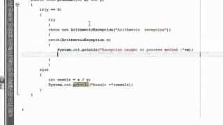 Java tutorial for beginners 51 throw an exception