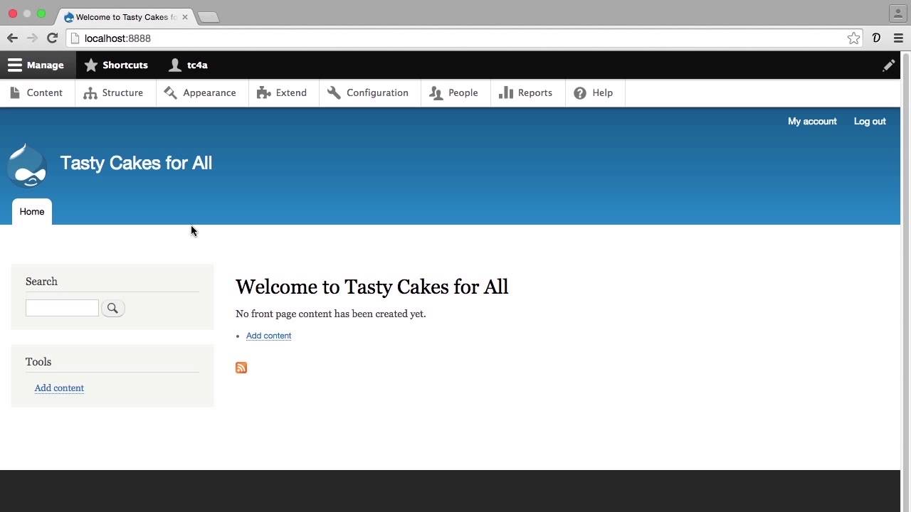 Learning Drupal 8 Tutorial User 1 Youtube