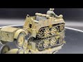 paint tamiya kettenkraftrad 1 35 sdkfz 2 tamiya whermact ww2