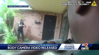 Bodycam video shows Orange County deputy accidentally shoot victim of home invasion call