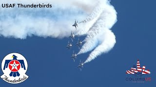 USAF Thunderbirds-2024 Columbus Airshow