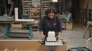 Installing a Door Hinge with Shaper Origin + Plate + Edge Mortising Adapter