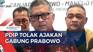 Sekjen PDIP Isyaratkan Tolak Tawaran Gibran Gabung Koalisi Prabowo: Kami Pilih Rangkulan Rakyat