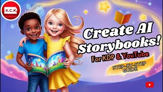 How to Create AI Storybooks for Kids in 2025 | Sell on Amazon KDP \u0026 Repurpose for YouTube Videos!