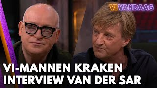VI-mannen kraken interview Van der Sar: 'Tenenkrommend!' | VI VANDAAG