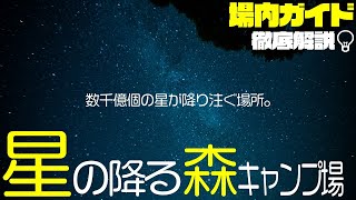 【群馬キャンプ場紹介】星の降る森キャンプ場を徹底解説（オススメ）満天の星が降り注ぐ大人気キャンプ場🌃