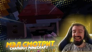 😆 МЭЛ СМОТРИТ СНАПШОТ (minecraft)