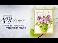 Craft Your Joy LIVE REPLAY : Watercolor Techniques with Dye Inks and More!