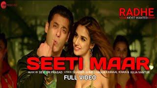 Seeti Maar | Radhe - Your Most Wanted Bhai | Salman Khan, Disha Patani | Kamaal Khan, Iulia Vantur