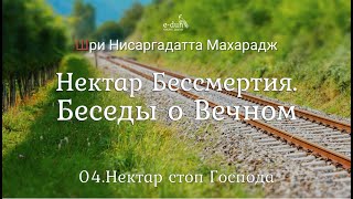 Шри Нисаргадатта Махарадж - 4. Нектар Бессмертия. Беседы о Вечном