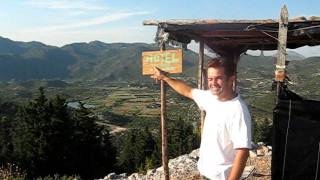 View from Fire Watch hill Ploce, Croatia, Hrvatska.AVI