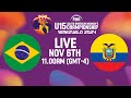 LIVE - Brazil v Ecuador | South American U15 Women's Championship 2024