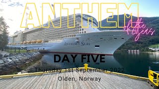 Anthem of the Seas 🚢 | Olden, Norway | Troll Cars | Briksdal Glacier | Main Dining Room | Day 5