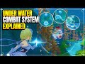 How to Combat Under Water in Fontaine! | Under Water Combat Mechanics |【Genshin Impact】