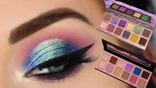 Whats Up Beauty Desert Monsoon + Geodes Palette | Colorful Eyeshadow Tutorial