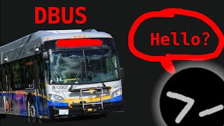 Talking with d bus
