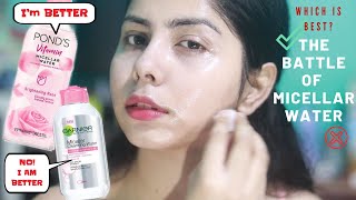 GARNIER MICELLAR CLEANSING WATER VS PONDS MICELLAR WATER : Which Is Better?