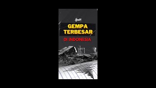 DAHSYAT!!! DERETAN 6 GEMPA BUMI TERBESAR DI INDONESIA 🥀