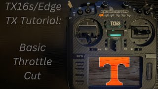 Radiomaster TX16s/Edge Tx:Throttle Cut (Basic with Momentary)