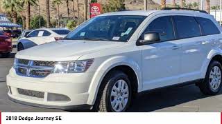 2018 Dodge Journey Cathedral City CA 241017A