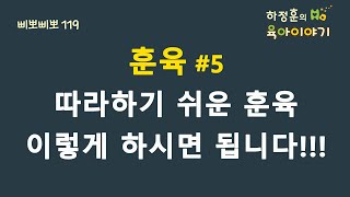 #146  훈육#5 따라하기 쉬운 훈육! 이렇게 하시면 됩니다!!!