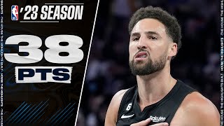 Klay Thompson Goes Off for 38 Points vs Suns 🔥 Full Highlights