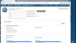 CINAHL Basic Search Intro