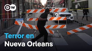 Atropello masivo en Nueva Orleans: FBI halla bandera de Estado Islámico en vehículo del agresor