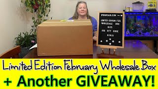 WiBargain Unboxing #5 - Limited Edition Feb. Wholesale Box - $250+ Bonus Winner! + GIVEAWAY!