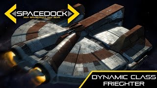 Star Wars: The Dynamic Class Freighter & The Ebon Hawk (Legends) - Spacedock