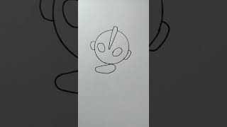 How to draw the cute original Ultraman? Let's take a look together~@TikTok assistant #painting #sim