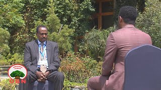 Diplomacy talk with Ambassador Teshome Toga