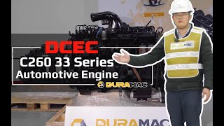 DCEC Cummins C260 33 Automotive Engine Introduction 2022 [Specifications and Scopes of Supply]